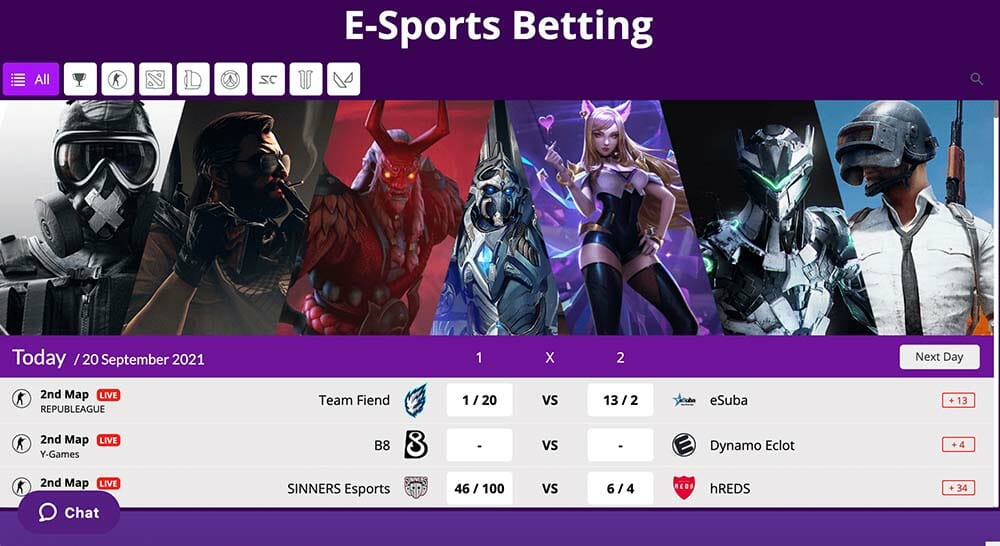 HollywoodBets E-Sports Betting