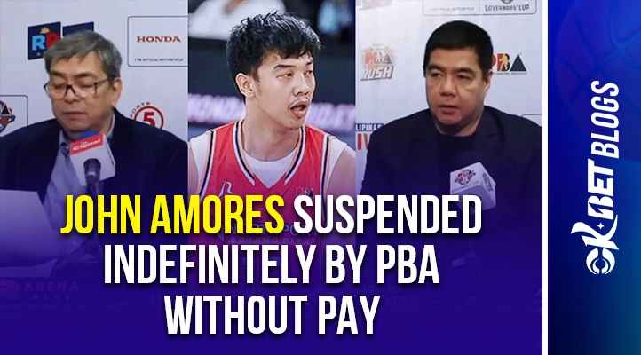 john amores suspends by pba
